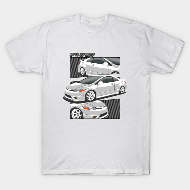 Honda Civic Si T-Shirt by Rebellion Store